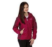 Regatta VOLCANICS IV Veste à Capuche Jackets Waterproof Insulated Enfant Dark Cerise/Beetroot FR : 4XL (Taille Fabricant : 14 YR)