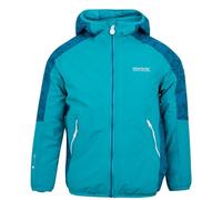 Regatta VOLCANICS IV Veste à Capuche Jackets Waterproof Insulated Enfant Freshwater Blue/Dark Methyl FR : S (Taille Fabricant : 3-4)