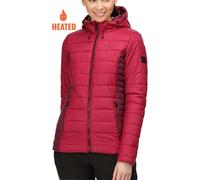 Regatta Voltera Loft II Womens Heated Jacket Red Hooded Outdoor Lightweight Coat