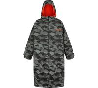 Regatta Waterproof Robe Adults Gry/Blk Cam XS Unisex