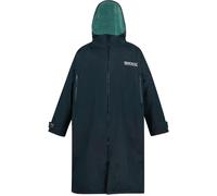 Regatta Waterproof Robe Adults Navy/Ivy Moss XS Unisex