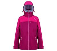 Regatta WMN Oklahoma IV Veste imperméable Femme Beetroot/Dark Cerise FR : XXS (Taille Fabricant : Taille 8)