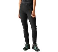Regatta Womens Pentre Stretch II Walking Trousers UV Protection Water Repellent Winter Hiking Pantalon de Marche, Noir, 48 Femme