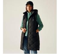 Regatta Womens Rurietta Water-Repellent Hooded Gilet Noir 16 (XL) Female