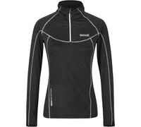 Regatta Women's Yonder Quarter Zip Fleece Noir 18 (2XL) Female