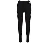 Regatta Womens Zimba Merino Wool Mix Super Soft Odour Control Performance Wicking Bottoms Couche de Base Femme, Noir, 46