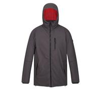 Regatta - "Yewbank II" Parka pour homme RG8167 (L) (Cendré/Rouge vif)