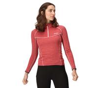 Regatta Yonder Haut à Manches Longues à séchage Rapide pour Femme T-Shirt, Rouge minéral, 42