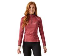 Regatta Yonder II Veste polaire extensible semi-zippée pour femme, Rouge rumba, 42