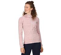 Regatta Yonder Sweat à capuche en polaire avec fermeture éclair intégrale pour femme Rose poudré Taille 58