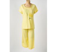 regence nuit femme de couleur jaune