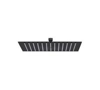 vidaXL Regendouchekop vierkant 25x25 cm roestvrij staal zwart147696 Noir G