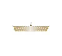 vidaXL Pomme de douche pluie Acier inoxydable 40x40 cm Carrée Doré