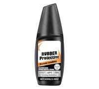 Régénérateur noir pour joints | 100 ml Fournitures de nettoyage rapide et durable - Restaurateur Moulures Auto | Pour Nettoyage Entretien Polissage Lavage Camion Décapotable Garage Maison Sous Sites