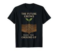Régénératif Agriculteur Santé des sols Agriculture Biologique Climat T-Shirt