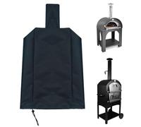 Regenfisch Housse de barbecue - Étanche - Four à pizza - Panneau de corde réglable | Panneau de résistance pour les charges extérieures fastidieuses, idéal pour grille-pain, friteuse et barbecue