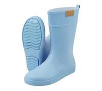 Regenliebe Bottes de pluie mi-hautes en caoutchouc pour femme, bleu clair, 39 EU