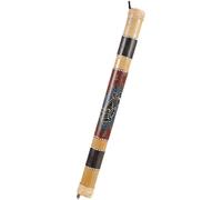 Regenmacher bâton de pluie Rainmaker Bambus Percussion Rhythmus bemalt Aborigine Dot Painting, 40 cm