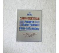 Regensburger Domspatzen - Claudio Monteverdi. Vesperae. Mariae Virginis. Missa "In illo tempore" Schneidt. Regensburger Domspatzen. Georg Ratzinger. Vinyl LP.