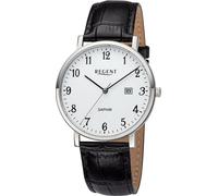 Regent 11110937 Montre pour homme avec bracelet en cuir noir