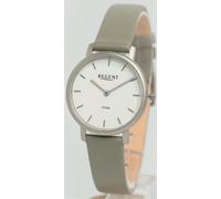 Regent Montre Bracelet pour Femmes Analogue en Cuir Olive Vert UR2094056