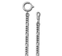 Regent 5mm Taschenuhren-Kette P-49 Figaro Argent URP049
