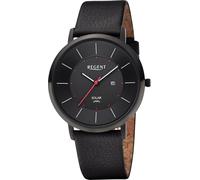 Regent cuir homme montre quartz noir bracelet en cuir D2UR1114106