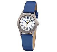 Regent enfants montre F947 Titane avec bracelet en cuir