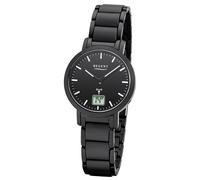 Regent Femme Montre FR-266 Métal Funkwerk Bracelet Horloge Radio Noir URFR266