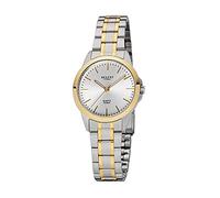REGENT Femmes Analogique Quartz Montre avec Bracelet en Acier Inoxydable 12230658