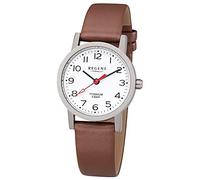 REGENT Femmes Analogique Quartz Montre avec Bracelet en Cuir 12090311