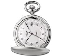 Regent Hommes Montre de Poche Analogue Boîtier Argent URP732