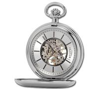Regent Hommes Montre de Poche Analogue Boîtier Argent URP769