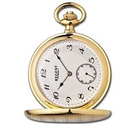 Regent Hommes Montre de Poche Analogue Boîtier Or URP716