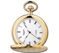 Regent Hommes Montre de Poche Analogue Boîtier Or URP719