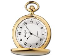 Regent Hommes Montre de Poche Analogue Boîtier Or URP721