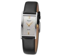 Regent Montre Analogique Pour Femme Bracelet En Cuir Noir URF1508