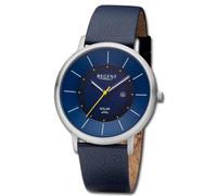 Regent Montre Analogique Pour Homme Avec Bracelet En Cuir Bleu Foncé URBA721