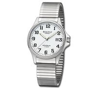 Regent Montre Analogique Pour Homme Bracelet En Acier Inoxydable Argenté URF1433