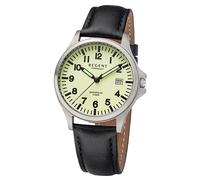 Regent Montre Analogique Pour Homme Bracelet En Cuir Noir UR1092569