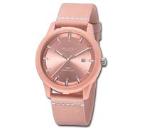 Regent Montre Analogique Pour Homme Bracelet En Nylon Rose Blanc URBA733