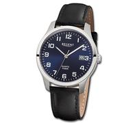 Regent Montre Analogique Pour Hommes Avec Bracelet En Cuir Noir URF1269
