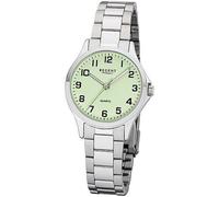 REGENT Montre-bracelet analogique à quartz pour dame, bracelet en acier inoxydable W-0078