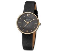Regent Montre Bracelet pour Femmes Analogue Bracelet en Cuir Noir URBA720