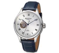 Regent Montre Bracelet pour Hommes Analogue Bracelet en Cuir Bleu URGM2215