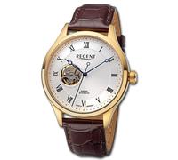 Regent Montre Bracelet pour Hommes Analogue Bracelet en Cuir Braun URGM2216