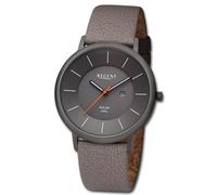 Regent Montre Bracelet pour Hommes Analogue Bracelet en Cuir Brun Foncé URBA723