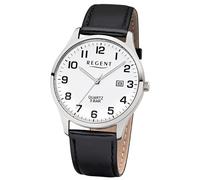 REGENT Hommes Analogique Montre avec Bracelet en Cuir 11110808