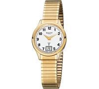 Regent Montre dame en acier inoxydable FR-208 Montre radio bracelet or D2URFR208