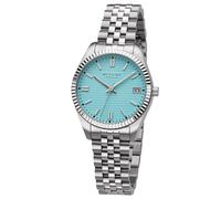 Regent Montre Femme Acier/Bleu Clair BA-879